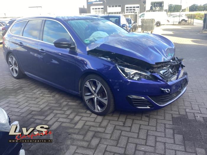 Peugeot 308 SW 2.0 GT HDi, Blue HDi 16V Salvage vehicle (2016, Blue)