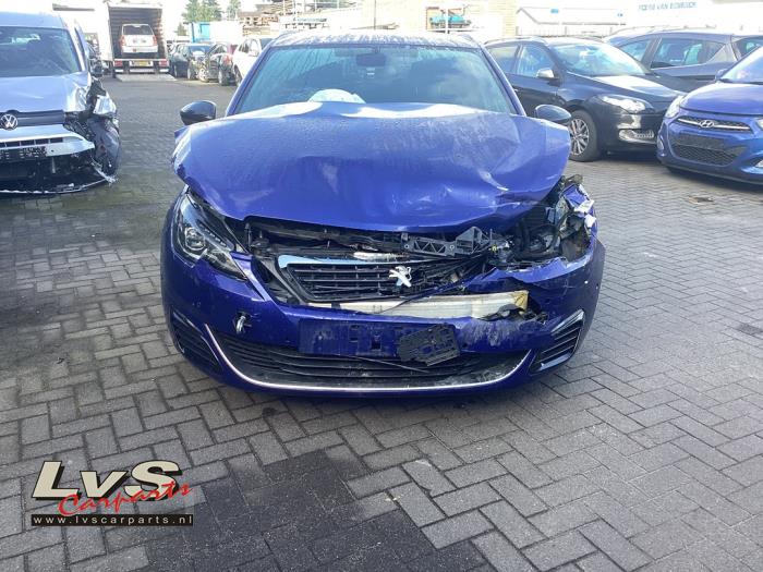 Peugeot 308 SW 2.0 GT HDi, Blue HDi 16V Salvage vehicle (2016, Blue)