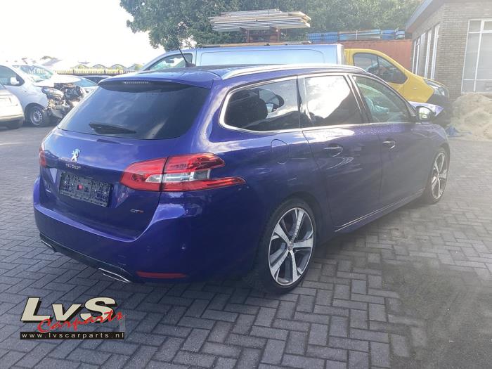Peugeot 308 SW 2.0 GT HDi, Blue HDi 16V Salvage vehicle (2016, Blue)
