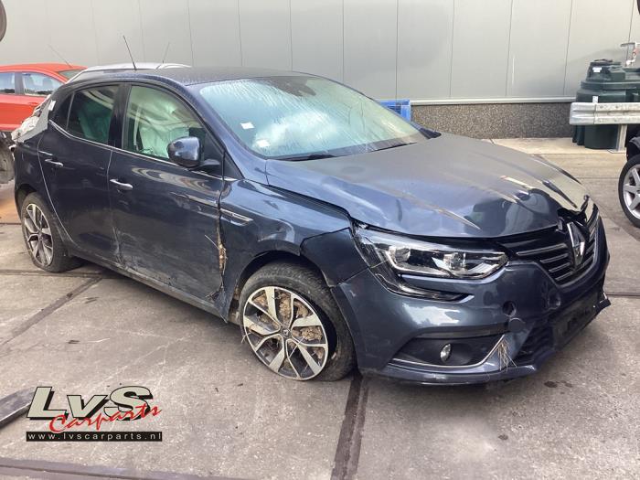 Renault Megane IV 1.2 Energy TCE 100 Salvage vehicle (2016, Gray)