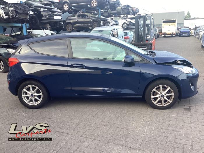 Ford Fiesta 7 1.0 EcoBoost 12V 100 Salvage vehicle (2018, Blue)