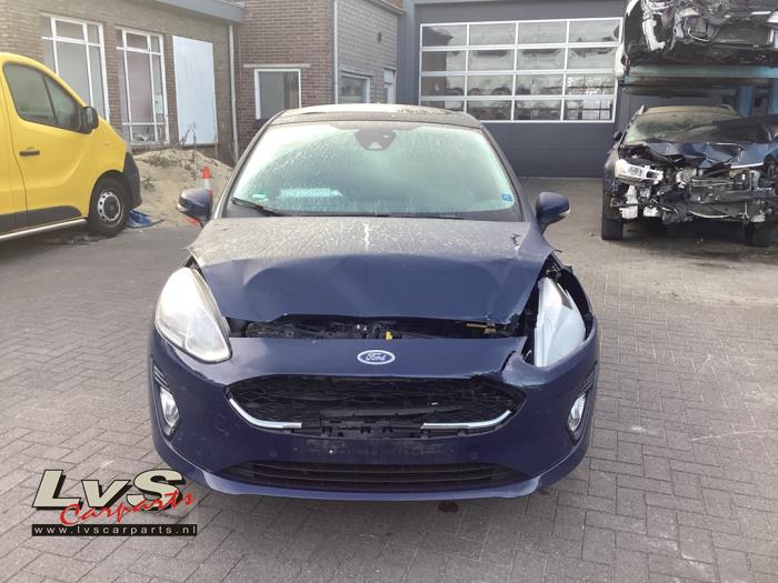 Ford Fiesta 7 1.0 EcoBoost 12V 100 Salvage vehicle (2018, Blue)