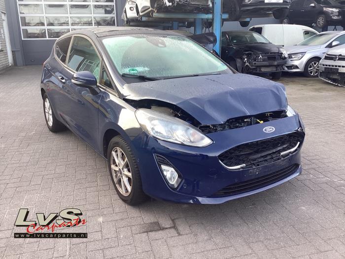 Ford Fiesta 7 1.0 EcoBoost 12V 100 Salvage vehicle (2018, Blue)