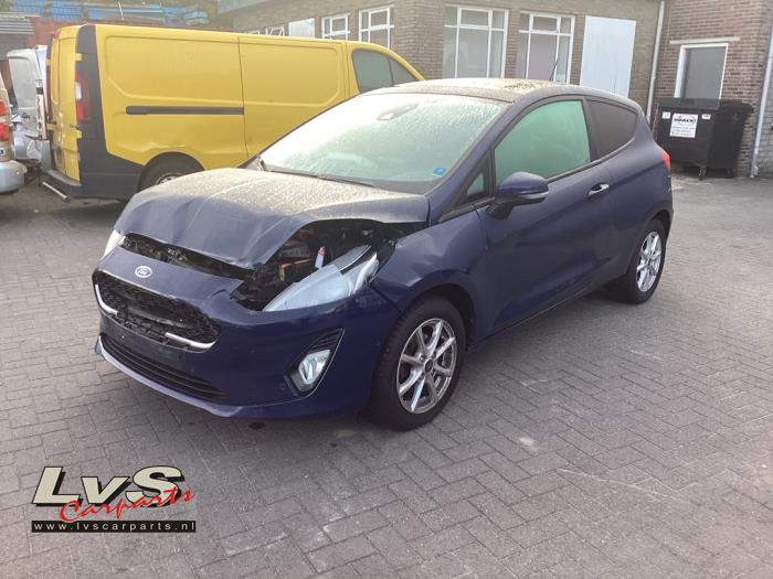 Ford Fiesta 7 1.0 EcoBoost 12V 100 Salvage vehicle (2018, Blue)