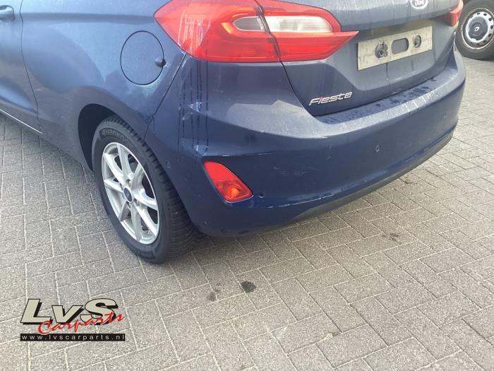 Ford Fiesta 7 1.0 EcoBoost 12V 100 Salvage vehicle (2018, Blue)