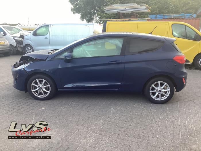 Ford Fiesta 7 1.0 EcoBoost 12V 100 Salvage vehicle (2018, Blue)