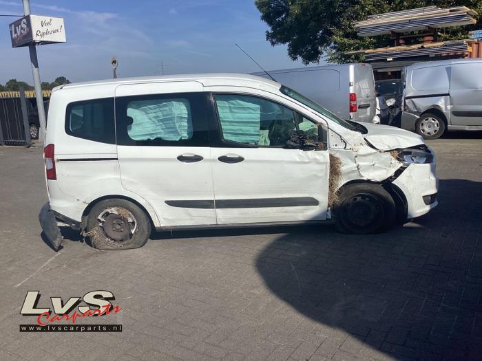 Ford Tourneo Courier 1.0 Ti-VCT EcoBoost 12V Salvage vehicle (2015, White)