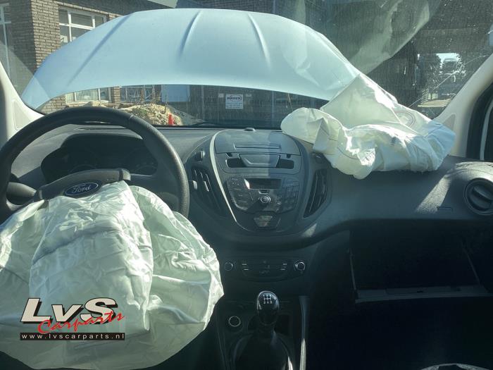 Ford Tourneo Courier 1.0 Ti-VCT EcoBoost 12V Salvage vehicle (2015, White)