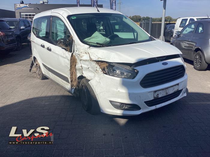 Ford Tourneo Courier 1.0 Ti-VCT EcoBoost 12V Salvage vehicle (2015, White)