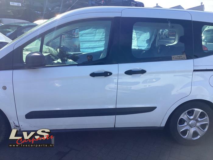 Ford Tourneo Courier 1.0 Ti-VCT EcoBoost 12V Salvage vehicle (2015, White)