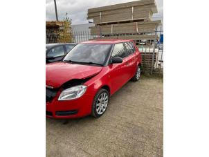 Skoda Fabia II 1.2i Épave (2009, Rouge)