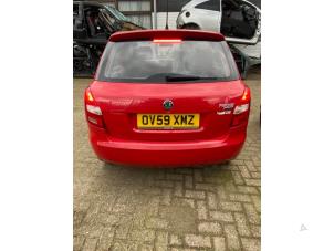 Skoda Fabia II 1.2i Épave (2009, Rouge)