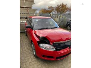 Skoda Fabia II 1.2i Épave (2009, Rouge)
