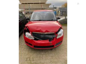 Skoda Fabia II 1.2i Épave (2009, Rouge)
