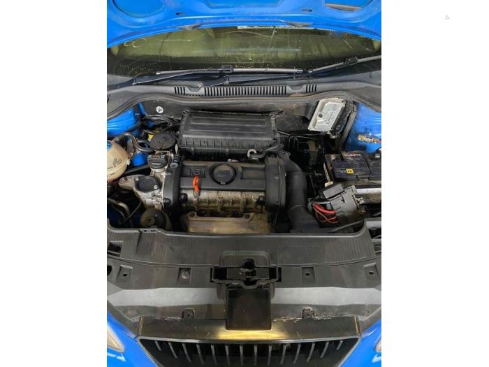 Seat Ibiza IV SC 1.6 16V Schrottauto (2010, Blau)