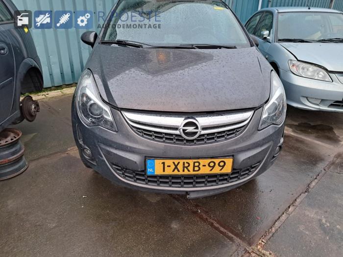 Opel Corsa D 1 3 CDTi 16V EcoFLEX Salvage Vehicle 2014 Gray opel-corsa-d-1-3-cdti-16v-ecoflex-salvage-vehicle-2014-gray