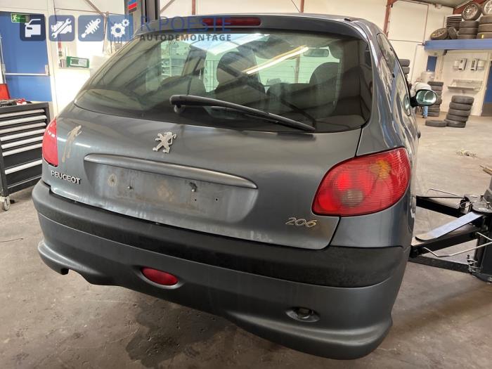 Peugeot 206 1.4 XR,XS,XT,Gentry Samochód złomowany (2006, Szary)
