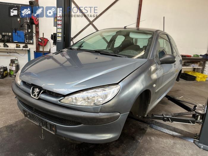 Peugeot 206 1.4 XR,XS,XT,Gentry Samochód złomowany (2006, Szary)
