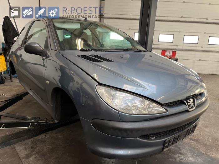 Peugeot 206 1.4 XR,XS,XT,Gentry Samochód złomowany (2006, Szary)
