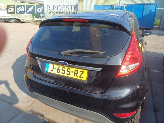 Ford Fiesta 6 1.4 16V Épave (2010, Noir)