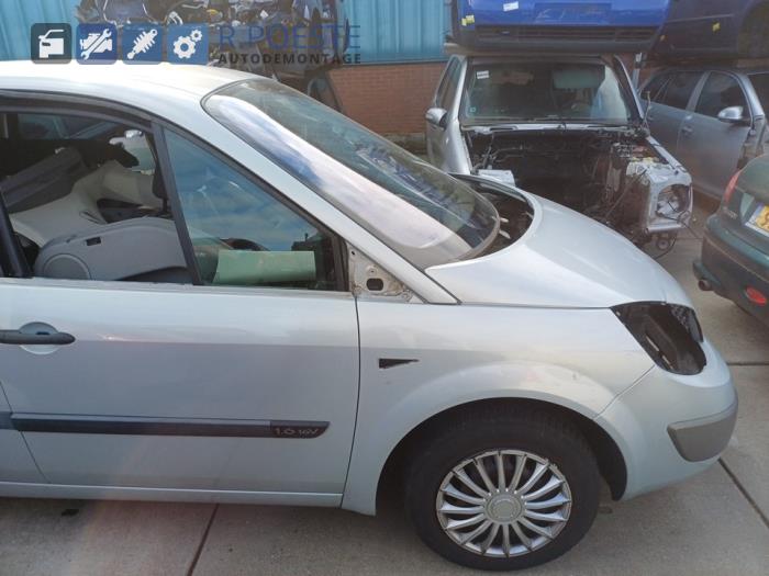 Renault Scénic II 1.6 16V Épave (2004, Gris)