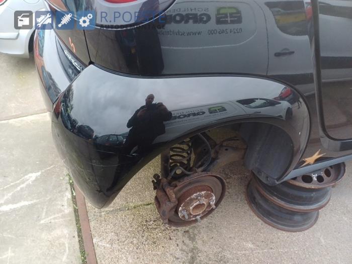 Smart Forfour 1.1 12V Vehículo de desguace (2004, Negro)