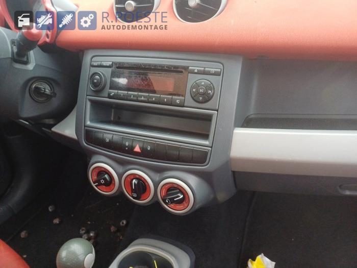 Smart Forfour 1.1 12V Vehículo de desguace (2004, Negro)
