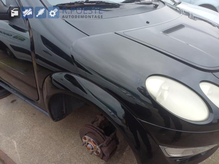 Smart Forfour 1.1 12V Vehículo de desguace (2004, Negro)