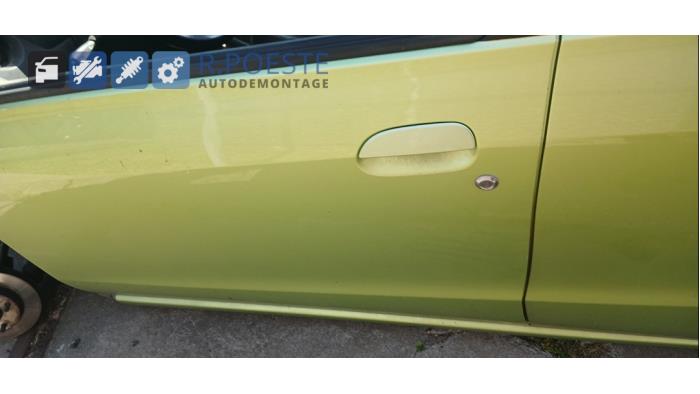 Daihatsu Cuore 1.0 12V DVVT Vehículo de desguace (2009, Verde)