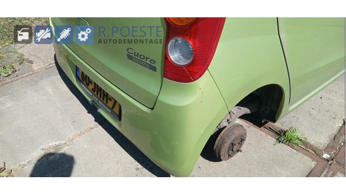 Daihatsu Cuore 1.0 12V DVVT Vehículo de desguace (2009, Verde)