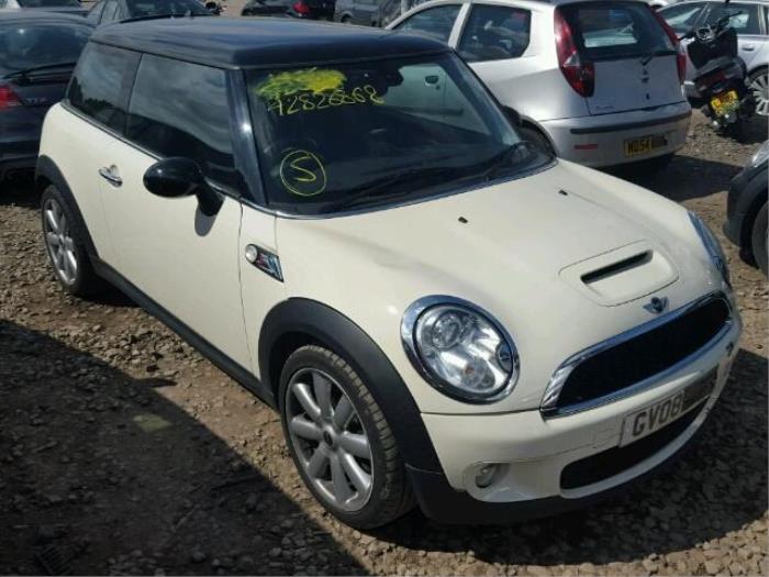 Mini Mini 1 6 16v Cooper S Vehiculo De Desguace 08 Oscuro Blanco