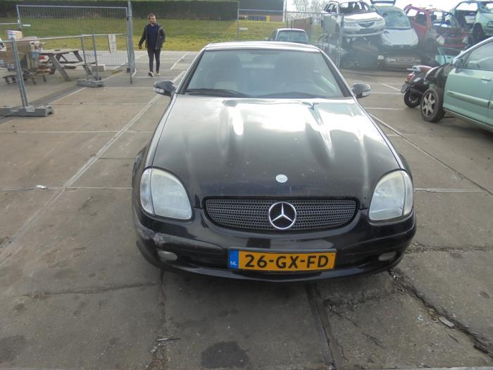Mercedes SLK 2 0 200 K 16V Salvage Vehicle 2001 Black 