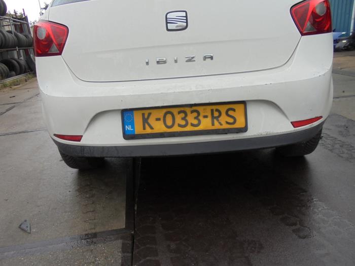 Seat Ibiza IV 1.6 TDI 90 Épave (2011, Blanc)