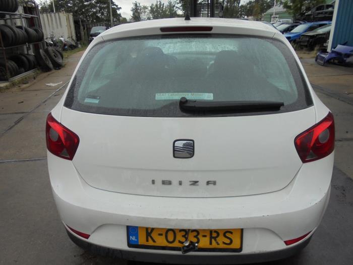 Seat Ibiza IV 1.6 TDI 90 Épave (2011, Blanc)
