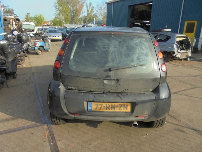 Smart Forfour 1.3 16V Samochód złomowany (2005, Czarny)