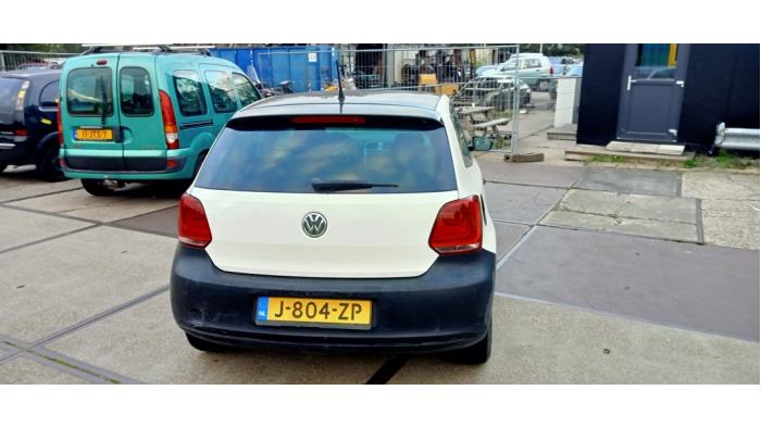 Volkswagen Polo V 1.2 12V Skrotfordon (2012, ZWART / WIT)
