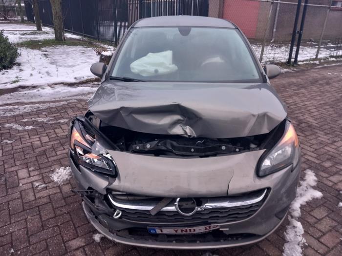 Opel Corsa E 1.2 16V Samochód złomowany (2015, Brazowy, Moondust)