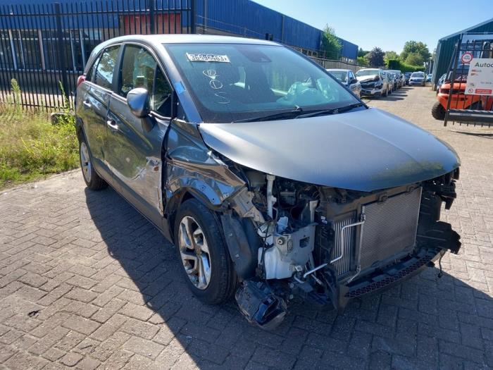 Opel Crossland/Crossland X 1.2 Turbo 12V Euro 6 Samochód złomowany (2018, Jasny, Srebrnoszary, Szary)