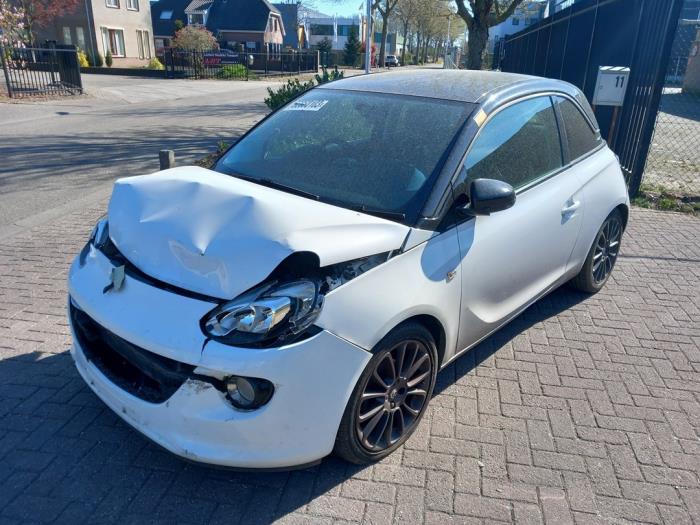 Opel Adam 1.4 16V Épave (2017, Blanc)