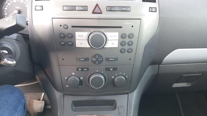 Opel Zafira B 05- Schrottauto (2006, Schwarz)