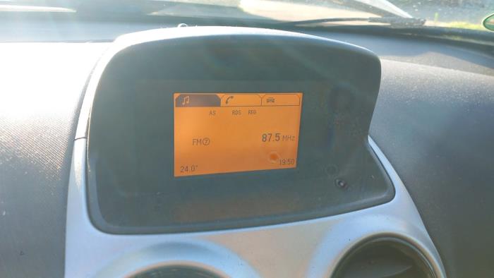 Opel Corsa D 1.2 16V Vehículo de desguace (2012, Gris plateado, Marrón)