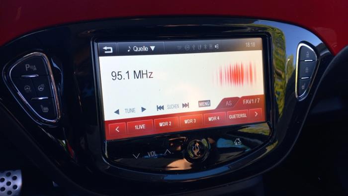 Opel Adam 1.4 16V Bi-Fuel Ecoflex Vehículo de desguace (2015, Rojo)
