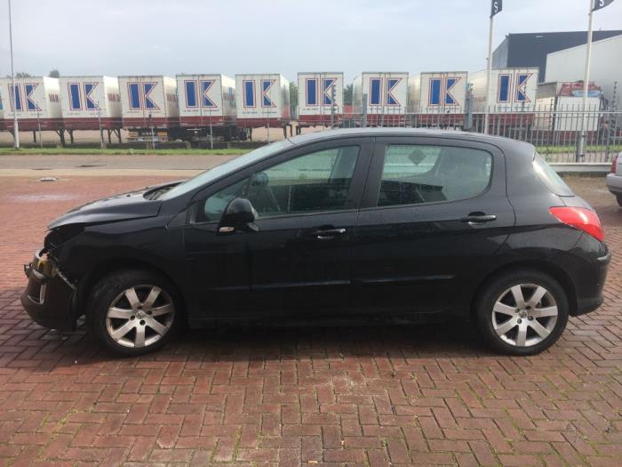 Peugeot 308 1 6 Hdi 16v Salvage Vehicle 2008 Metallic Black