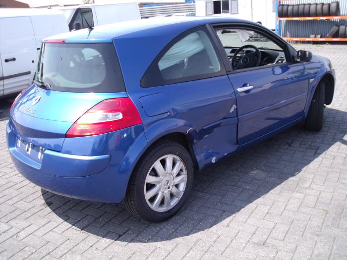 Renault Megane II 1.6 16V Schrottauto (2008, Blau)
