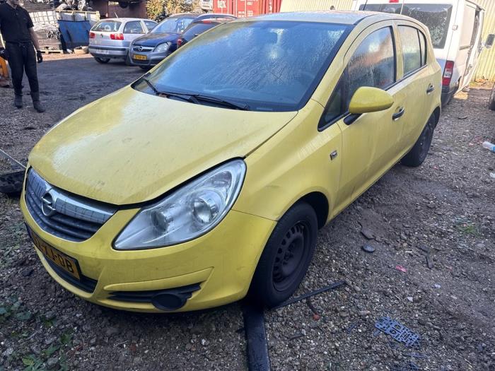 Opel Corsa D 1.2 16V Vehículo de desguace (2007, Amarillo)