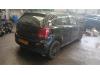Volkswagen Polo V 1.2 TDI 12V BlueMotion Samochód złomowany (2012, Czarny)
