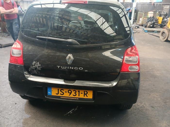 Renault Twingo II 1.2 16V Samochód złomowany (2009, Czarny)