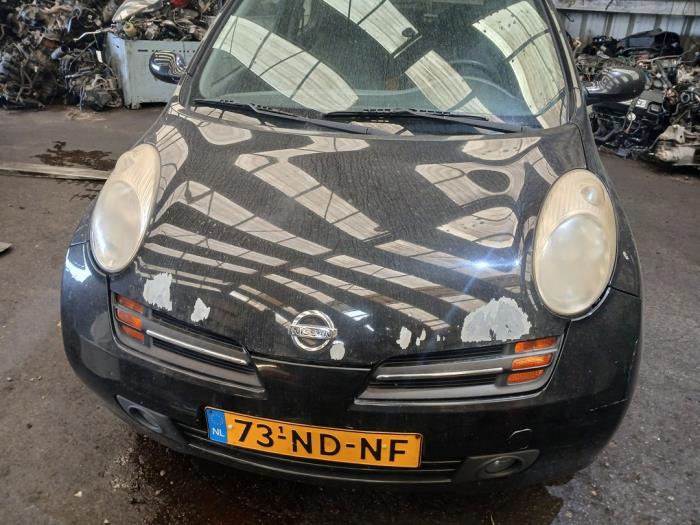Nissan Micra 1.2 16V Skrotfordon (2003, ZWART)