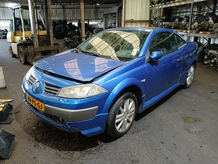 Renault Megane II CC 2.0 16V Turbo Épave (2005, Bleu)