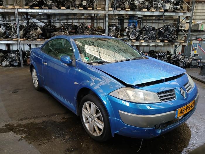 Renault Megane II CC 2.0 16V Turbo Épave (2005, Bleu)